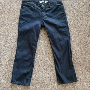 George & Martha Dark lightweight ankle cropped jeans size 8